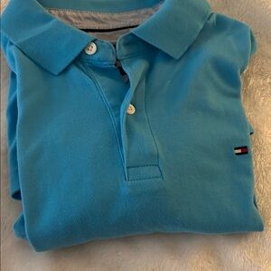 Tommy Hilfiger Turquoise Polo Shirt